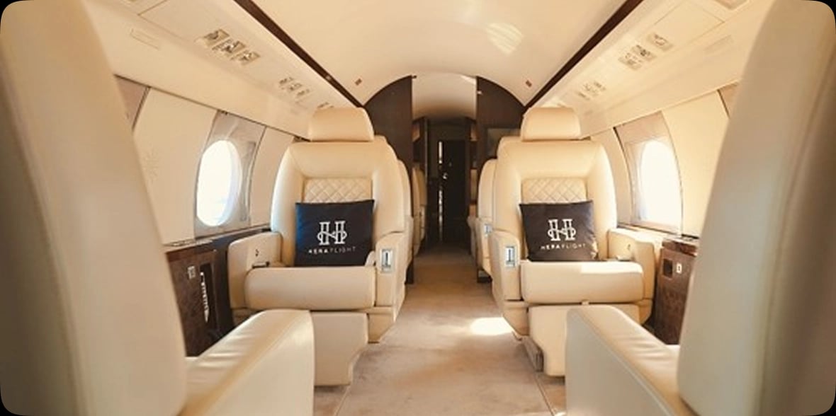 Private jet travel